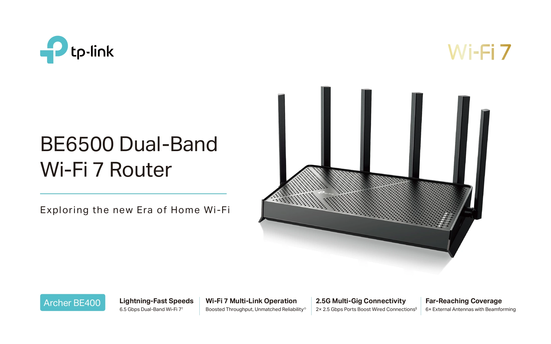 ดาต้าชีท TPLINK รุ่น ARCHER-BE400-VER1 หน้า 1