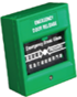 DS-K7PEB/Green(O-NEU) Emergency Break glass, green color.