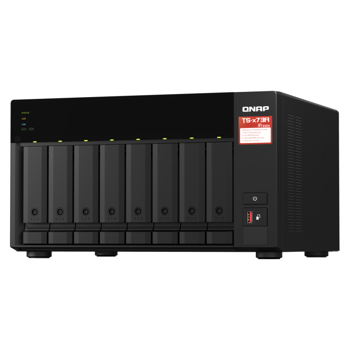 QNAP รุ่น QNP-TS-873A-8G