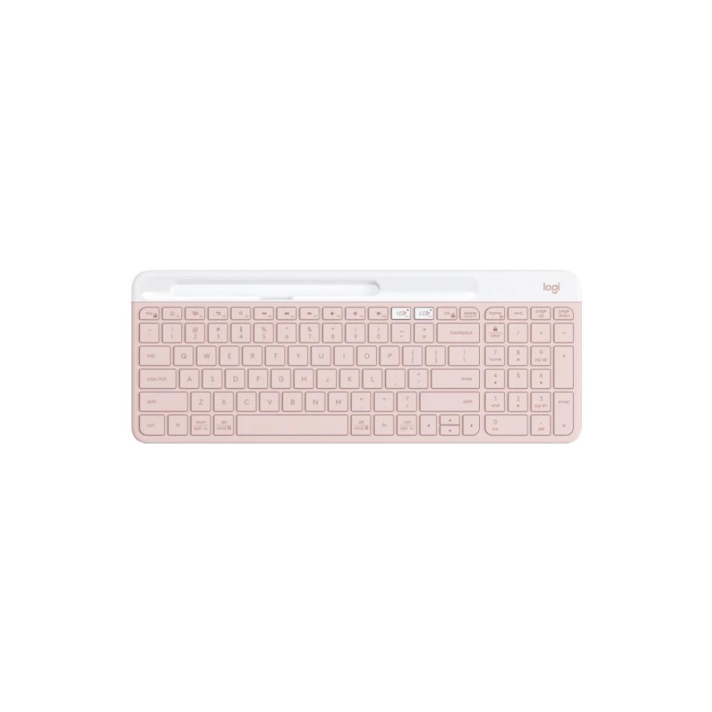 LOGITECH รุ่น K580-SLIM-ROSE-US+STICKERK580