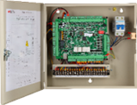 DS-K2604T(O-STD) Four-door Access Controller, Storage with 100,000 cards and 300,000 access control events.