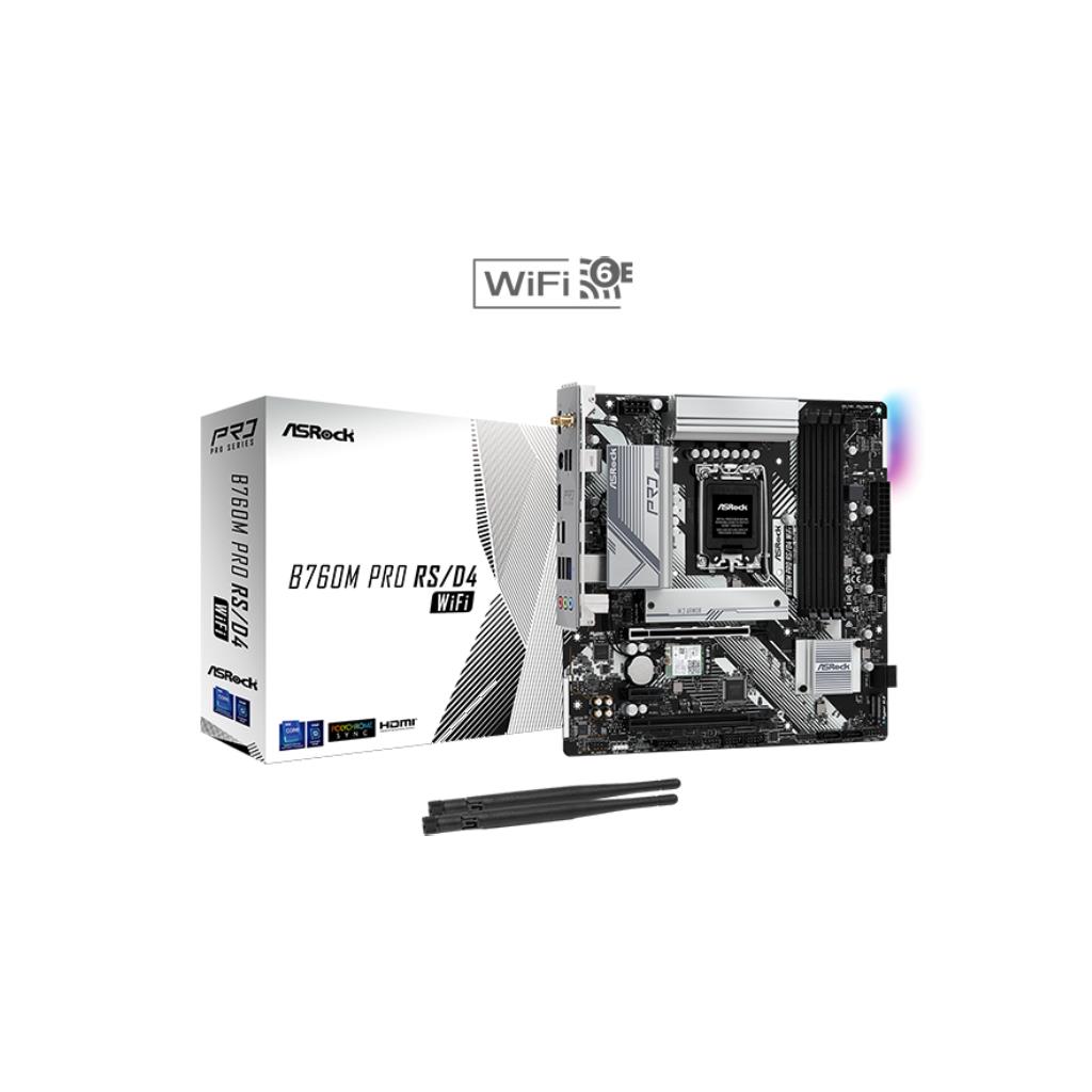 ASROCK รุ่น B760M-PRO-RS/D4-WIFI