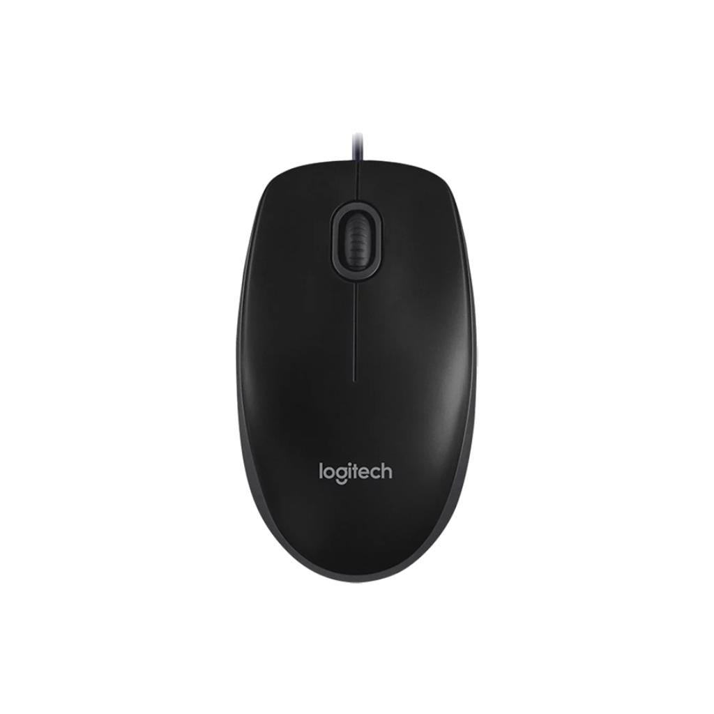 LOGITECH รุ่น OPTICAL_BK(USB)_B100#