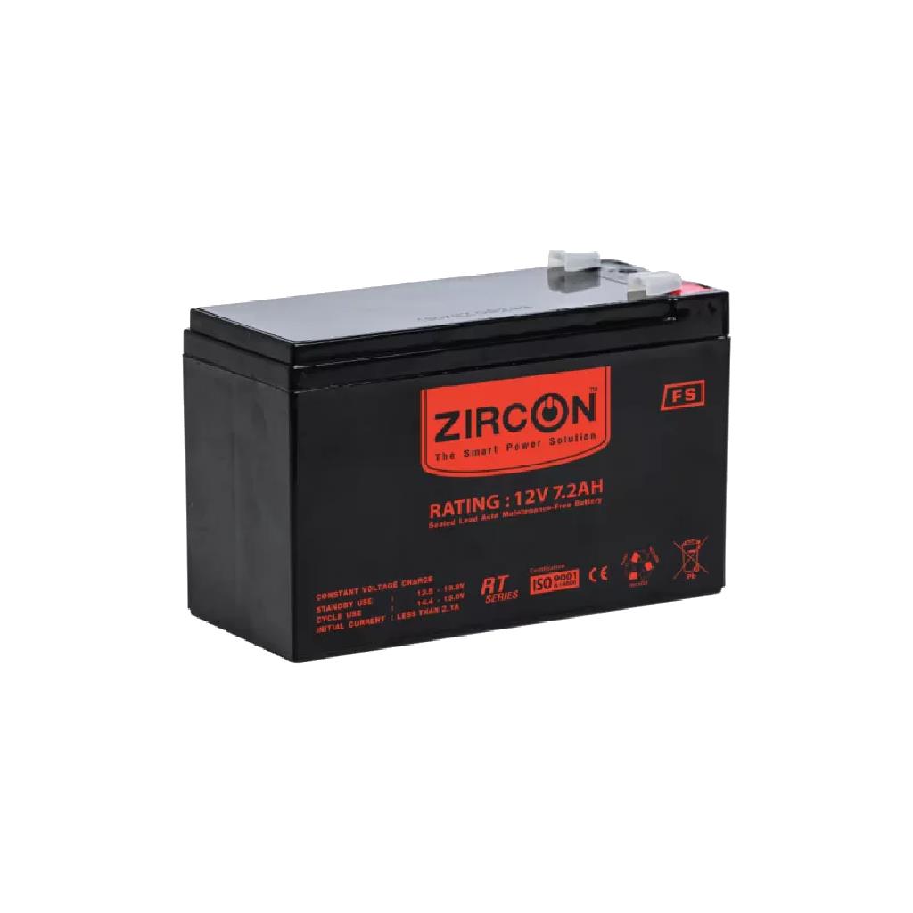 ZIRCON รุ่น BATTERY_12V/7.2AH
