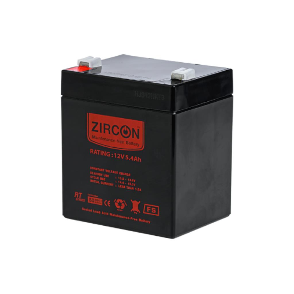 ZIRCON รุ่น BATTERY_12V/5.4AH