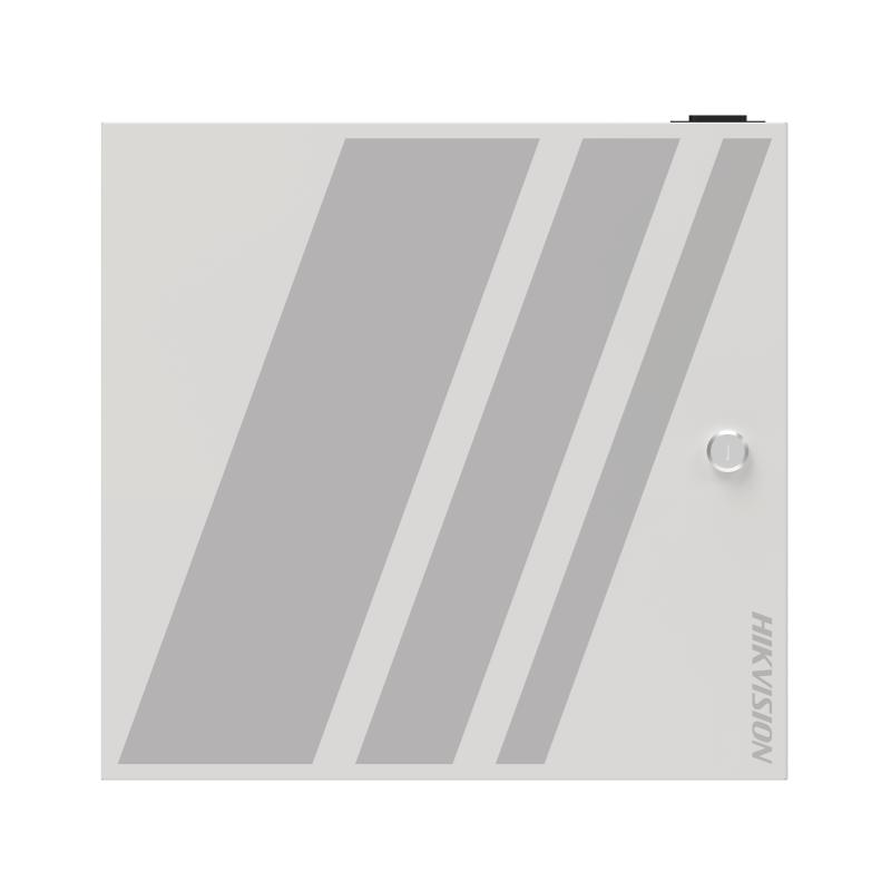 DS-K2702X(P)(O-STD) Supports 2 door control. It can extend up to 62 DS-K2M002X access modules, and up to 126 d