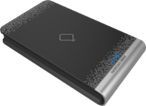 DS-K1F100-D8E(O-STD) Plug-and-play USB with no-driver technology; Supports various card types (Mifare card and