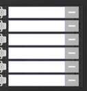 DS-KD-KK(O-STD) Nametag module of modular door station Six nametag buttons calling Design For easier calls