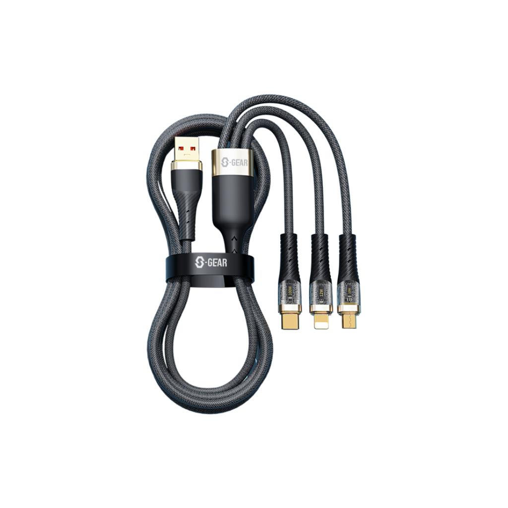 SGEAR รุ่น CAB-CA003-3IN1-1.5M-BK#/F