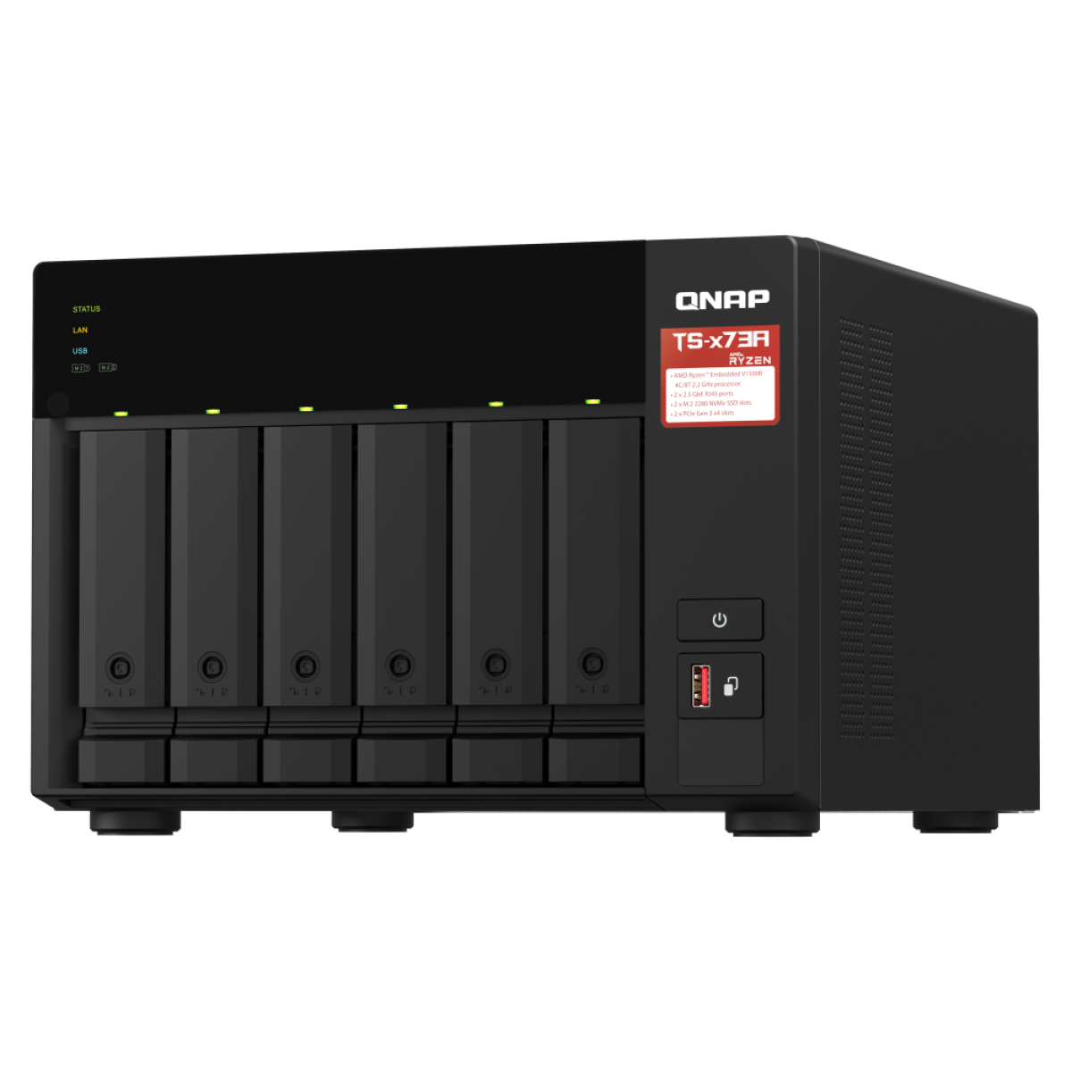 QNAP รุ่น QNP-TS-673A-8G
